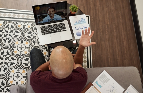 At first, check in regularly'